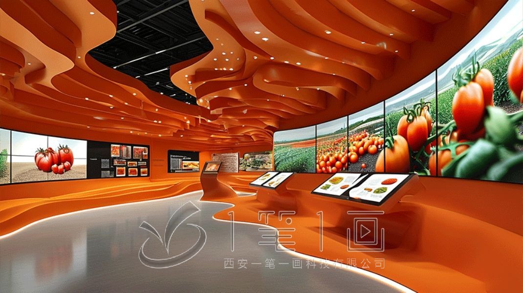 農業展廳，農業展館